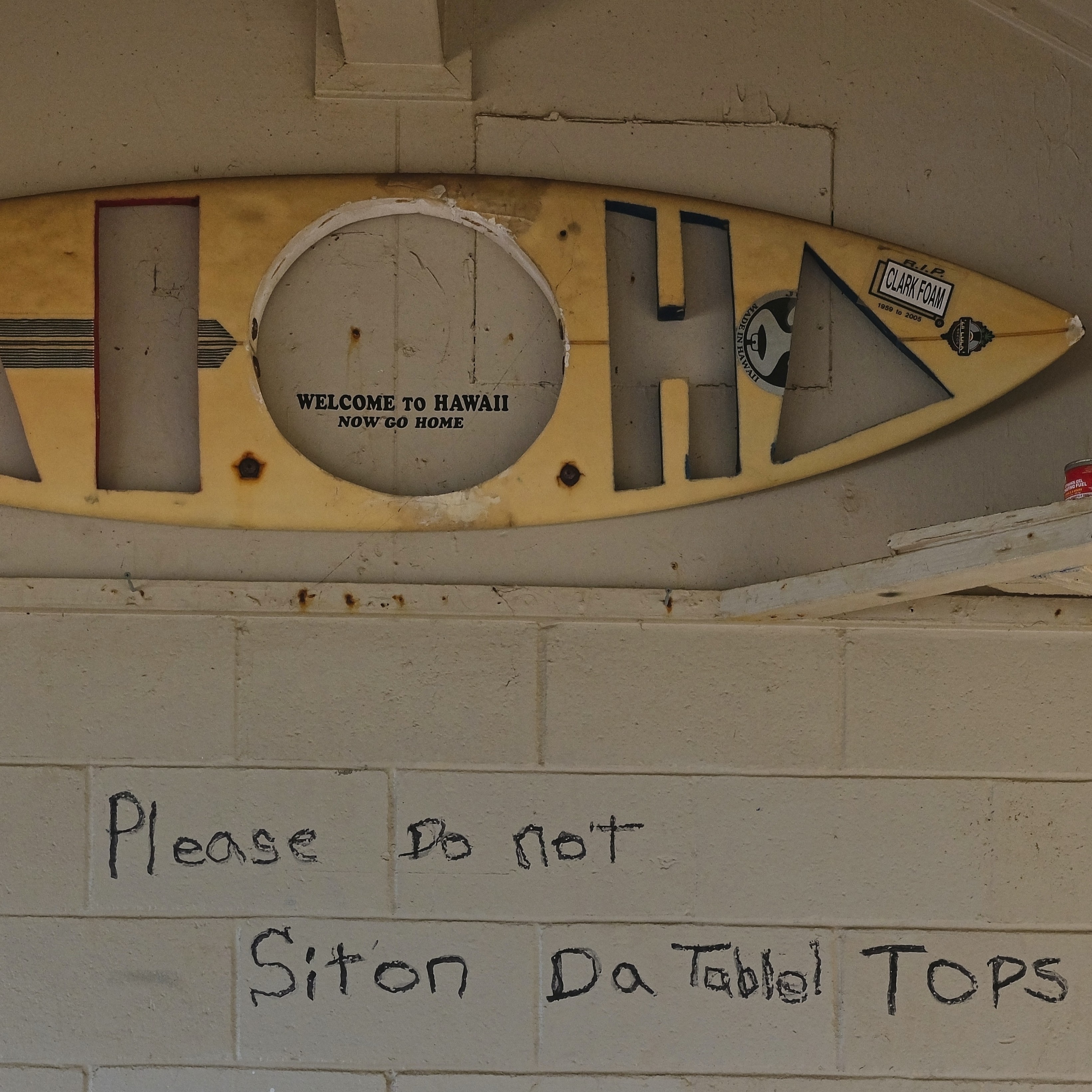 Welcome to Hawaii, Now Go Home